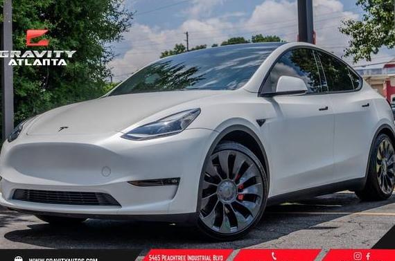 TESLA MODEL Y 2023 7SAYGDEF1PF705018 image